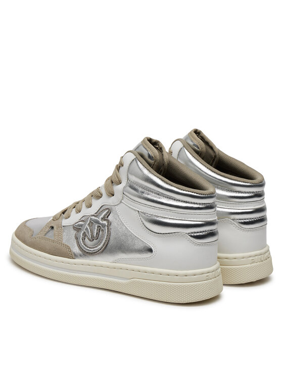 PINKO PINKO Sneakersy Mandy 02 SS0051 P040 Srebrny