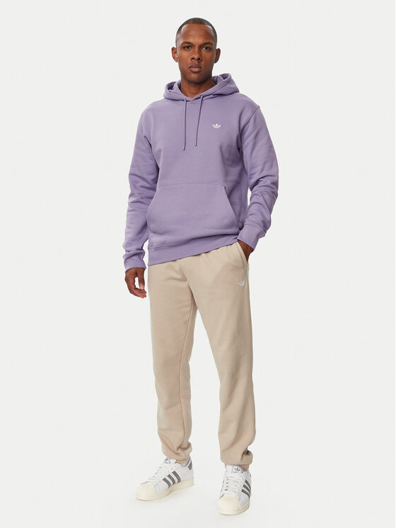 adidas adidas Felpa Trefoil Essentials KW5049 Viola chiaro Regular Fit