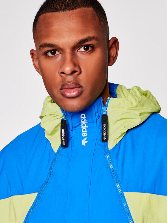 adidas adidas Anorák Adventure Mishmash GN2335 Kék Regular Fit