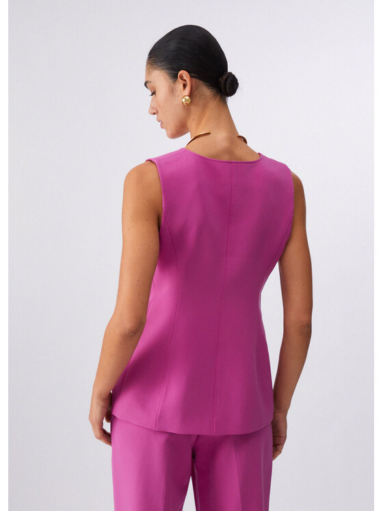 Liu Jo Liu Jo Gilet CA6222T2200P963B Rosa Regular Fit