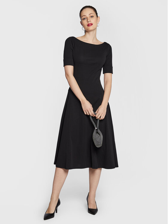 LAUREN RALPH LAUREN Lauren Ralph Lauren Vsakodnevna obleka 250863913 Črna Regular Fit