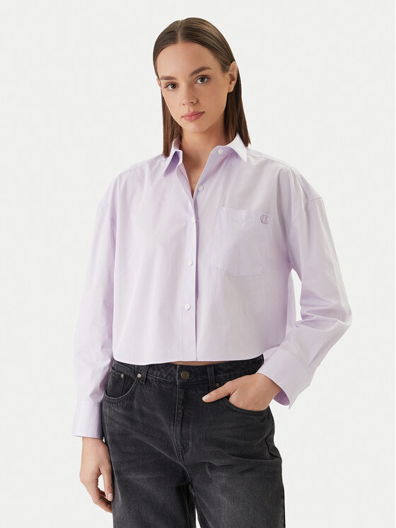 Calvin Klein Jeans Calvin Klein Jeans Košeľa LV047F104G Ružová Relaxed Fit