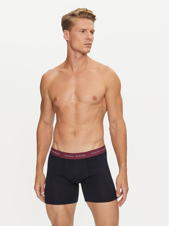 Tommy Hilfiger Tommy Hilfiger Σετ μποξεράκια 3 τμχ UM0UM02765 Μαύρο