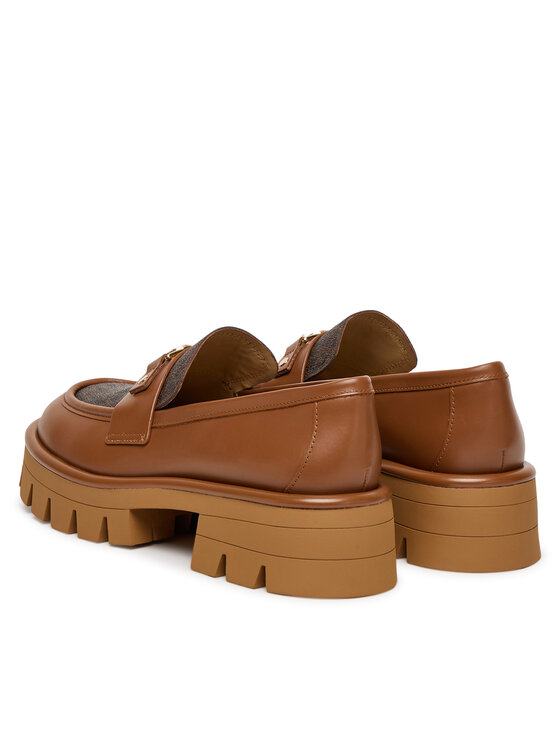 MICHAEL Michael Kors MICHAEL Michael Kors Loafersy Mandy 40T5MAFP2L Brązowy