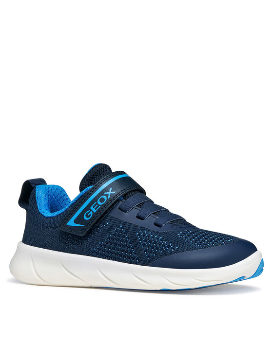 Geox Geox Snīkeri J Foot-Run Boy J65PDB 06K9J CF44D D Tumši zils