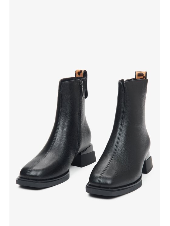 Estro Estro Polokozačky ER00115874 Černá