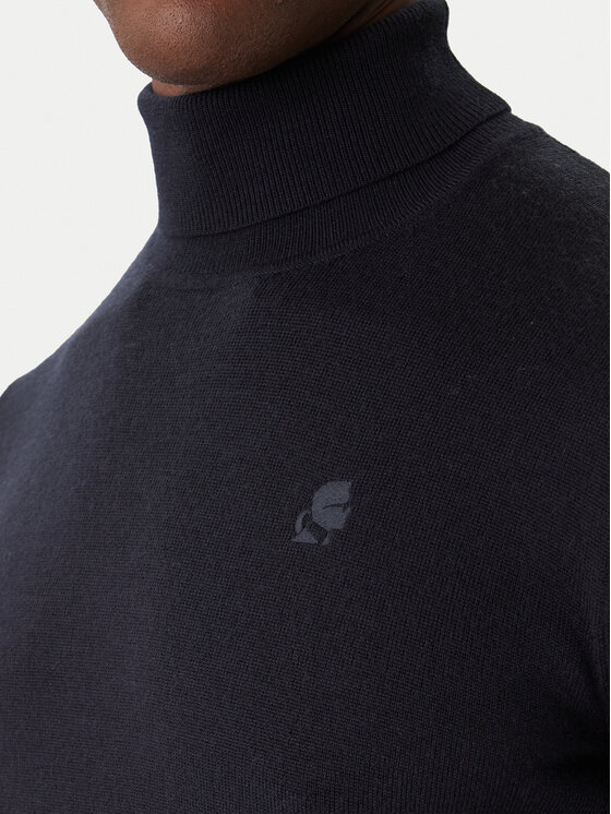 KARL LAGERFELD KARL LAGERFELD Гольф 655058 554399 Cиній Regular Fit