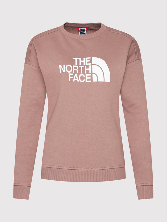 The North Face Felpa Drew Peak Crew Eu NF0A3S4G Rosa Regular Fit Modivo