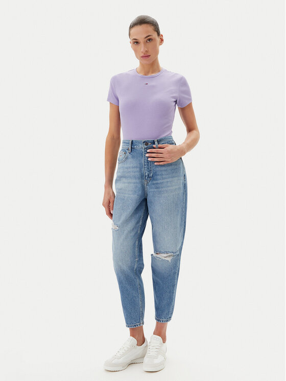 Tommy Jeans Tommy Jeans Джинси DW0DW20040 Голубий Mom Fit