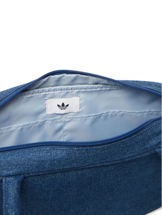 adidas adidas Дамска чанта Adicolor Elongated Airliner Denim Bag KD7875 Син