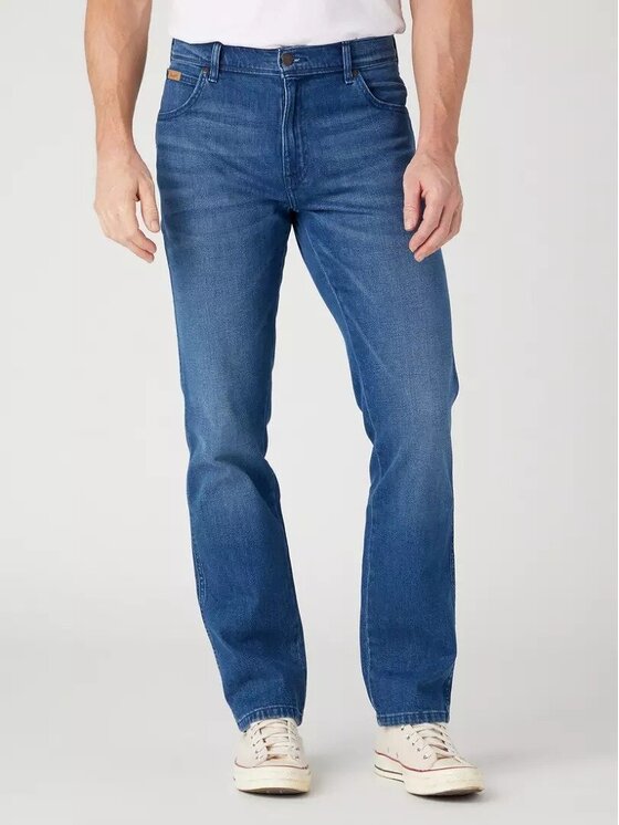 Wrangler Wrangler Jeansy TEXAS Niebieski Straight Fit