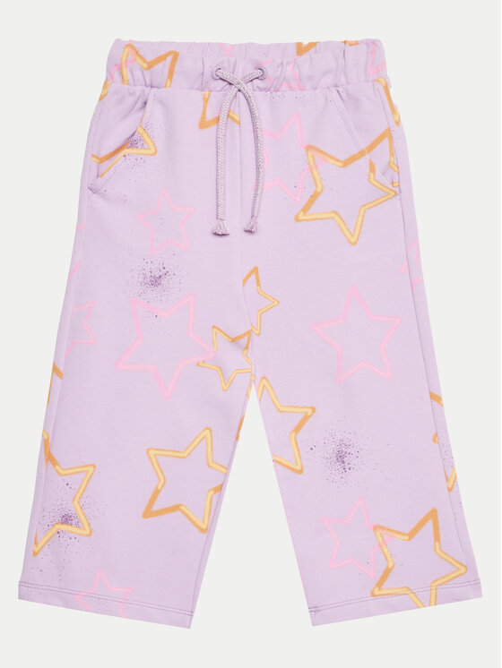 United Colors Of Benetton Pantalon jogging 39T6GF040 Violet Relaxed Fit