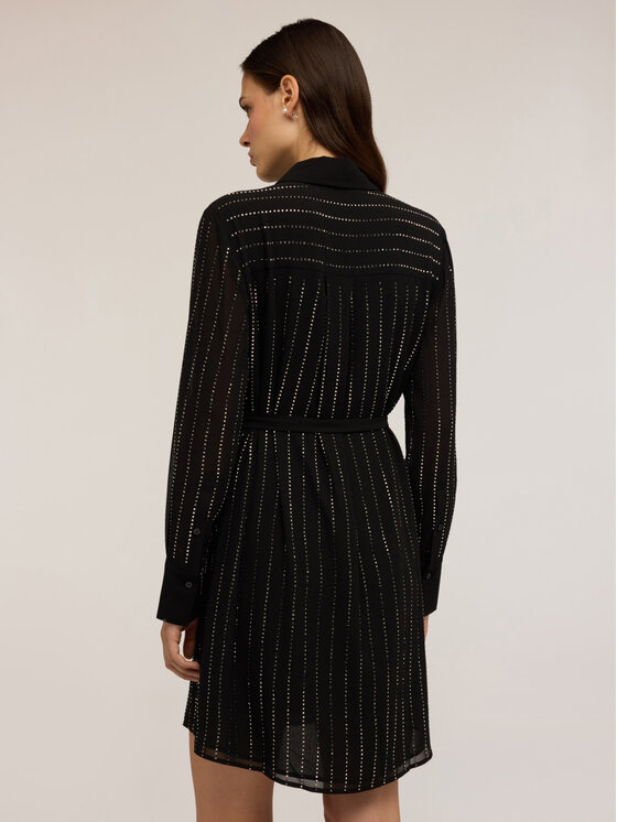 Motivi Motivi Vestito da giorno 7034Q003443N033 Nero Regular Fit