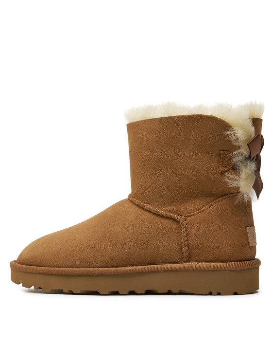 Ugg Ugg Čizme za snijeg W Mini Bailey Bow II 1016501 Smeđa
