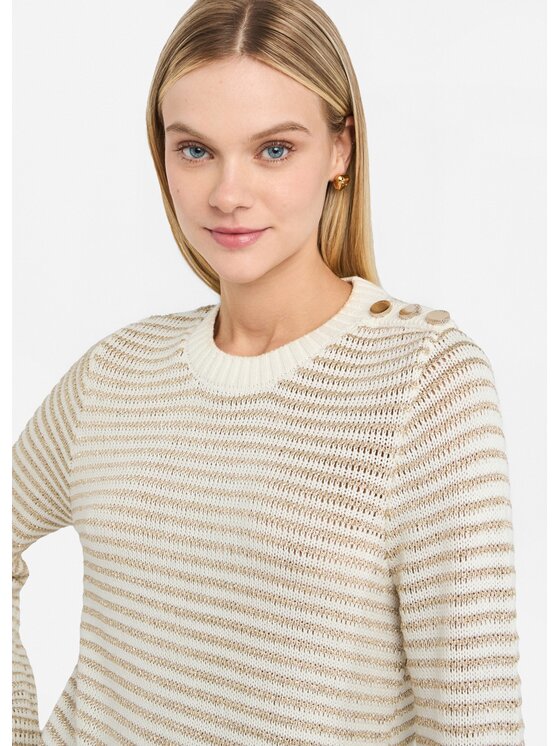 Liu Jo Liu Jo Maglione UF5275MA01604120 Bianco Regular Fit