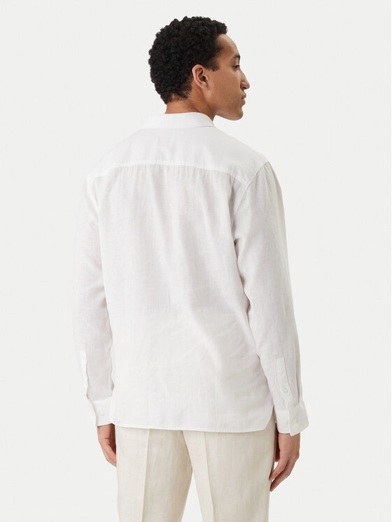 Calvin Klein Calvin Klein Cămașă LV04LE125G Alb Regular Fit