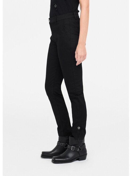 Liu Jo Liu Jo Spodnie materiałowe MF5401T714422222 Czarny Slim Fit