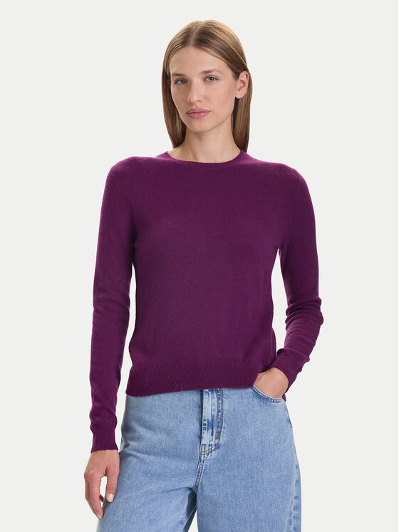 United Colors Of Benetton United Colors Of Benetton Pulover 1002D1K01 Vijolična Regular Fit
