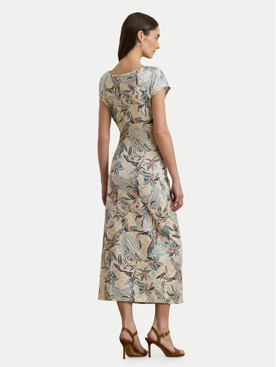LAUREN RALPH LAUREN LAUREN RALPH LAUREN Vsakodnevna obleka 250964087001 Pisana Slim Fit