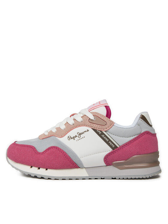 Pepe Jeans Pepe Jeans Laisvalaikio batai London Urban G PGS40002 Rožinė