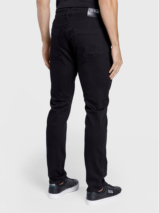 Versace Jeans Couture Versace Jeans Couture Jeansy Austin 73GAB550 Czarny Regular Fit