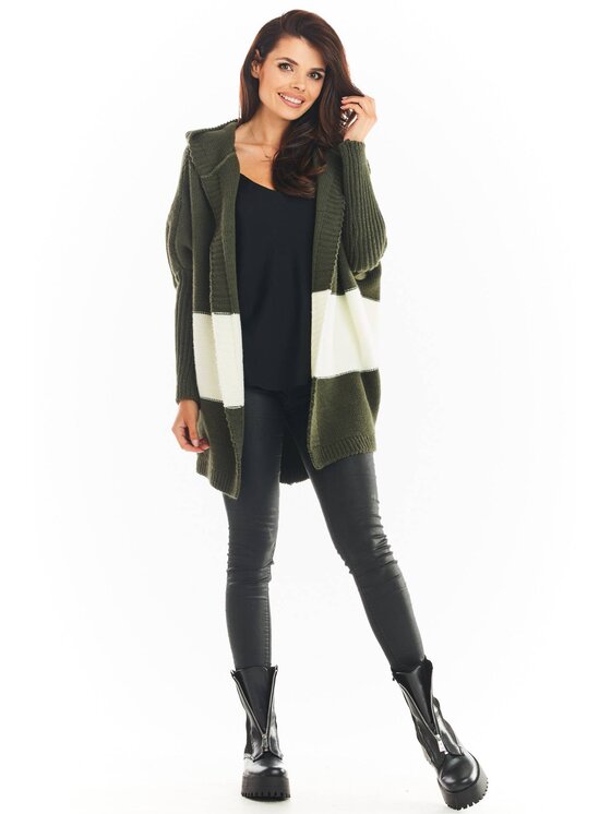 Awama Awama Maglione A392 Cachi Basic Fit