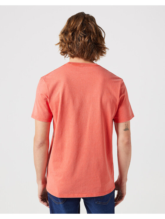 Wrangler Wrangler T-shirt GRAPHIC TEE Rosso Regular Fit