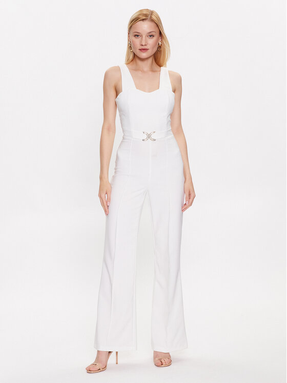 Rinascimento Rinascimento Jumpsuit CFC0019064002 Weiß Regular Fit