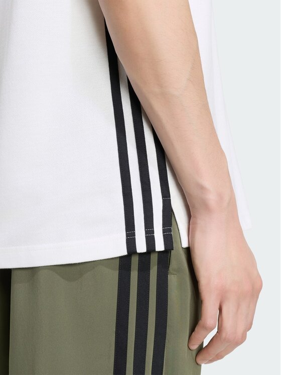 adidas adidas Polo 168390 Biały Regular Fit