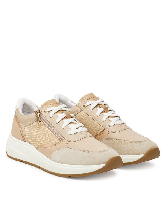 Geox Geox Sneakersy D Cristael D45MXE 085QD C6738 Beżowy