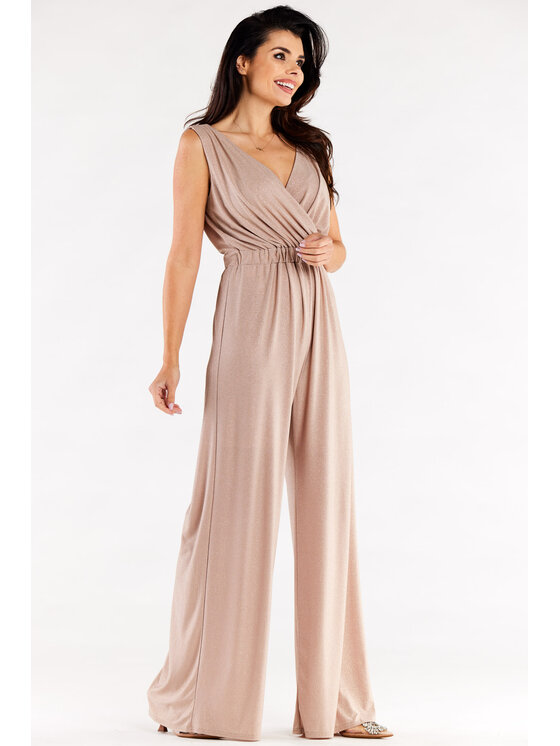 Awama Awama Jumpsuit A552 Beige