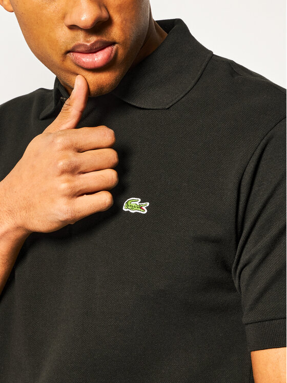Lacoste Lacoste Tricou polo L1212 Negru Classic Fit