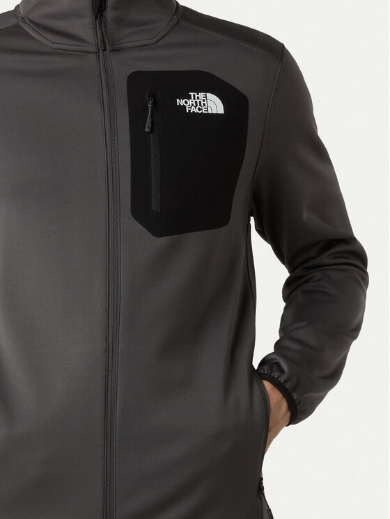 The North Face The North Face Felpa di pile Crest NF0A897C Grigio Regular Fit