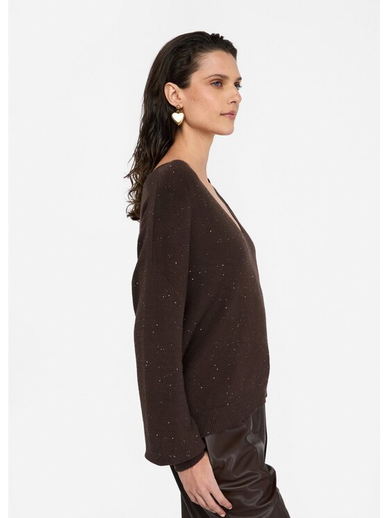 Liu Jo Liu Jo Maglione MF5233MA27RA4367 Marrone Regular Fit