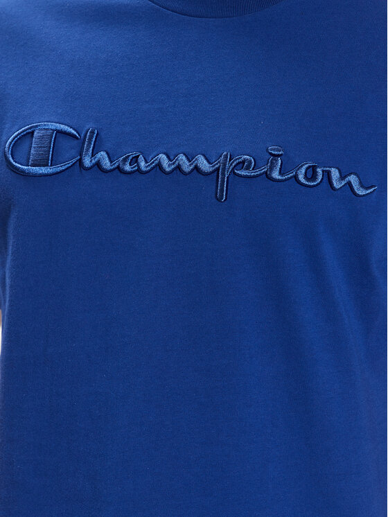 Champion Champion Marškinėliai 218490 Tamsiai mėlyna Regular Fit