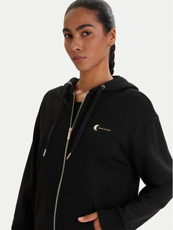 Armani Exchange Armani Exchange Sweatshirt XW001847 AF18853 UC001 Schwarz Regular Fit