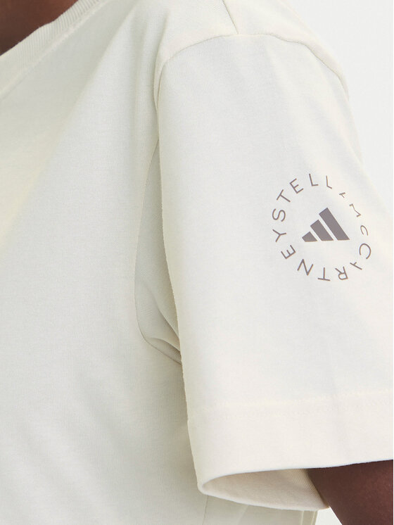 adidas by Stella McCartney adidas by Stella McCartney T-särk JX6775 Beež Regular Fit