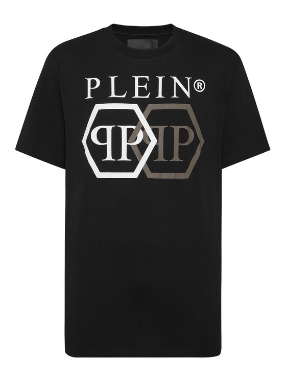 PHILIPP PLEIN PHILIPP PLEIN T-shirt 9415 Nero Regular Fit