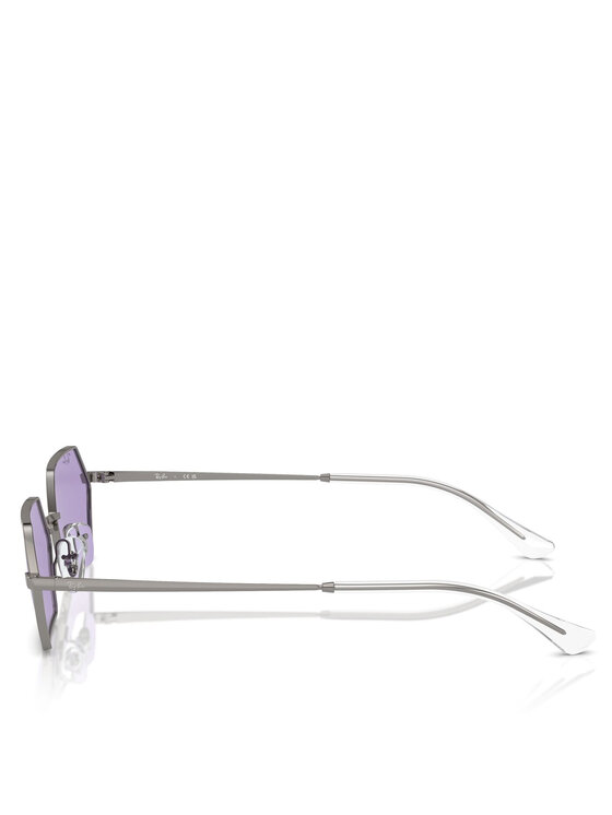 Ray-Ban Ray-Ban Sunčane naočale Yevi Bio Based 0RB3728 004/1A Srebrna