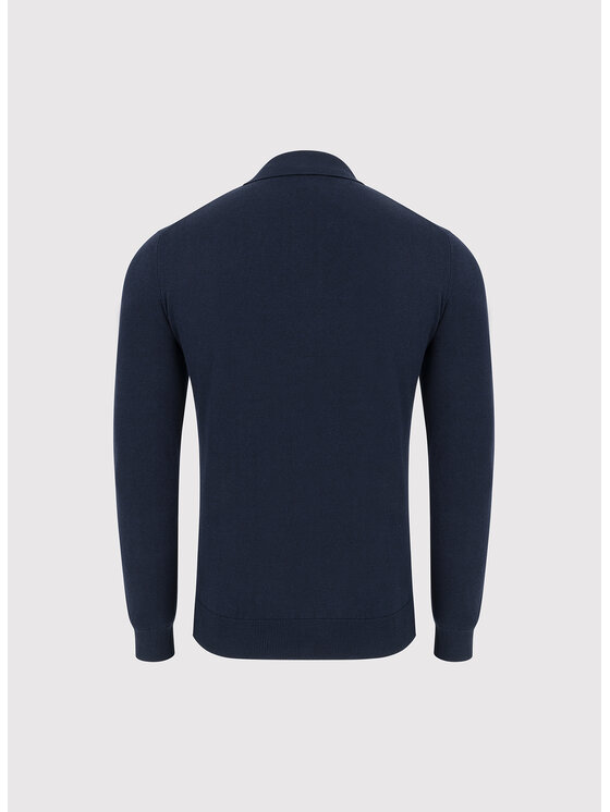 Pako Lorente Pako Lorente Sweter P26WF-2X-006 Granatowy Straight Fit