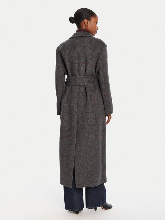 Marella Marella Вълнено палто Giostro 2523016162 Сив Regular Fit