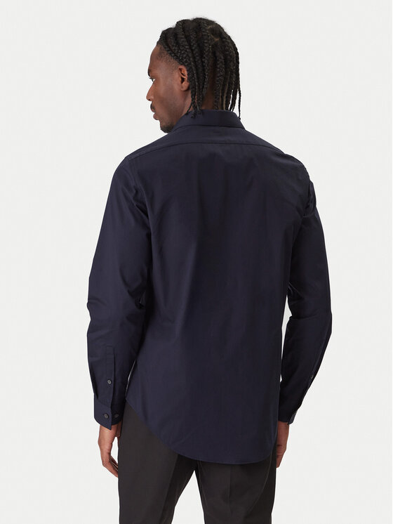 Calvin Klein Calvin Klein Koszula Essential LV019EU001 Granatowy Regular Fit