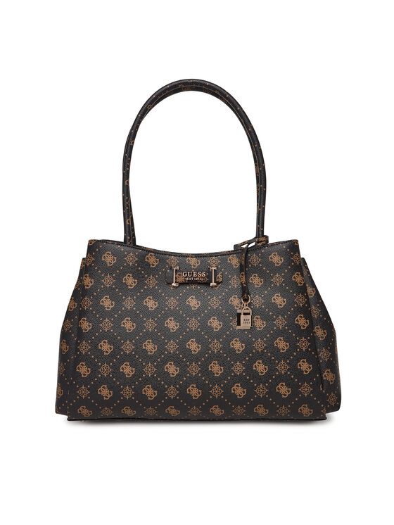 Guess Guess Kabelka Carrie Logo HWGP98 98220 Hnědá