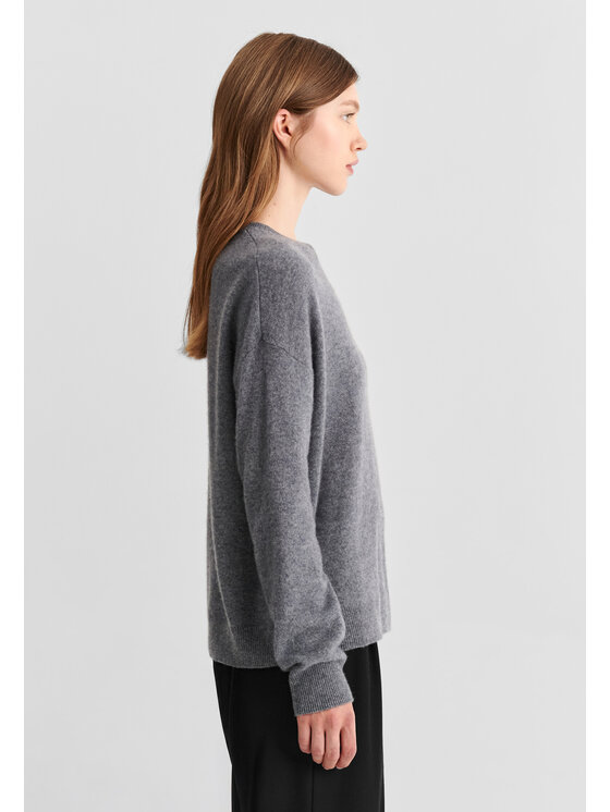 TATUUM TATUUM Sweter NORA Szary Classic Fit