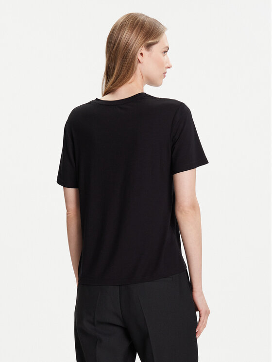 Rinascimento Rinascimento T-shirt CFC0125707003 Crna Regular Fit