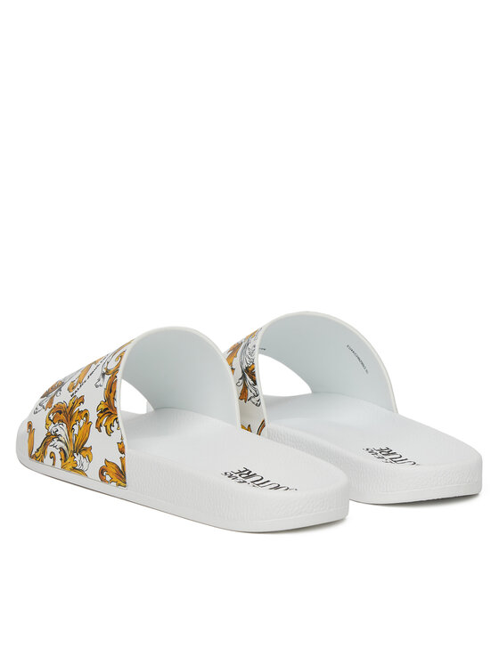 Versace Jeans Couture Versace Jeans Couture Şlapi 78YA3SQ4 Alb