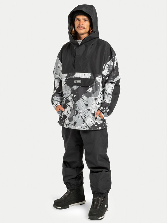 DC Shoes DC Shoes Snowboardová bunda Anorak ADYTJ03088 Sivá Regular Fit