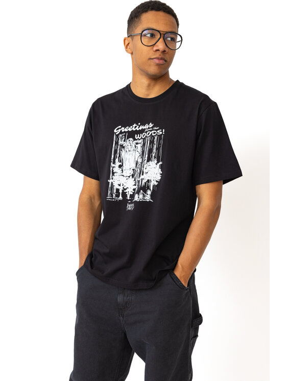 T-Shirt Palto, Rozmiar M, Czarne, Cryptid
