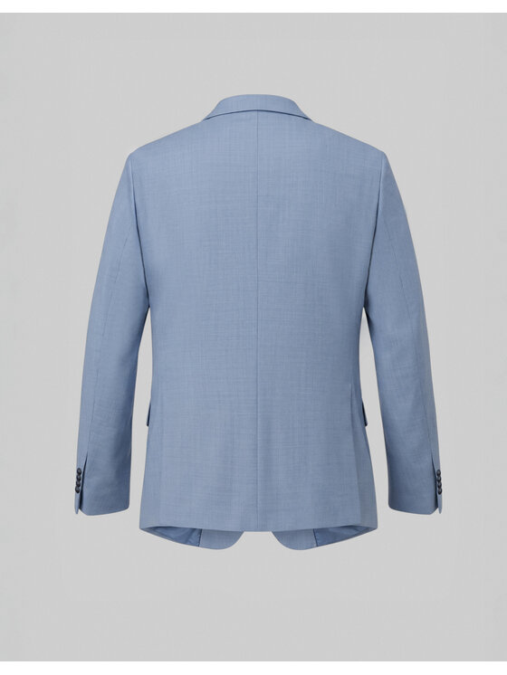 Borgio Borgio Marynarka bardi Niebieski Slim Fit