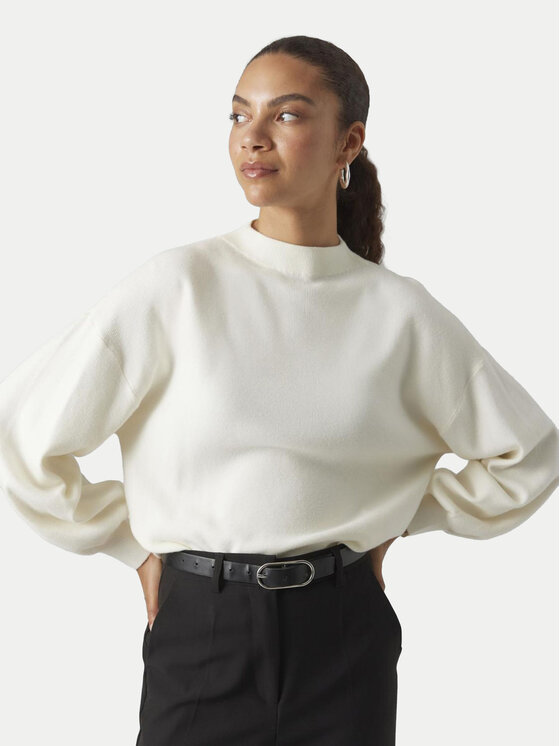 Vero Moda Vero Moda Džemper Nancy 10290748 Bež Regular Fit